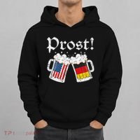 Oktoberfest American German Flag Beer Prost Hoodie thumb 0
