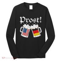 Oktoberfest American German Flag Beer Prost Long Sleeve Shirt thumb 0