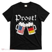 Oktoberfest American German Flag Beer Prost T-Shirt thumb 0