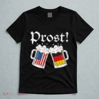 Oktoberfest American German Flag Beer Prost T-Shirt thumb 5