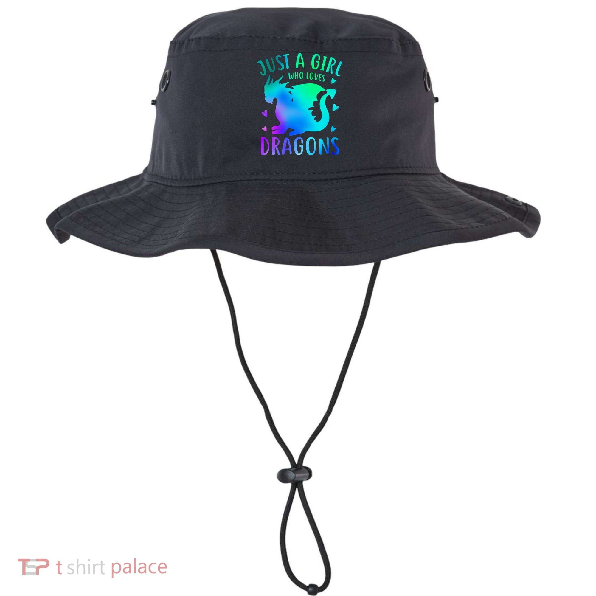 Only A Girl Who Loves Dragons Gift Bucket Hat