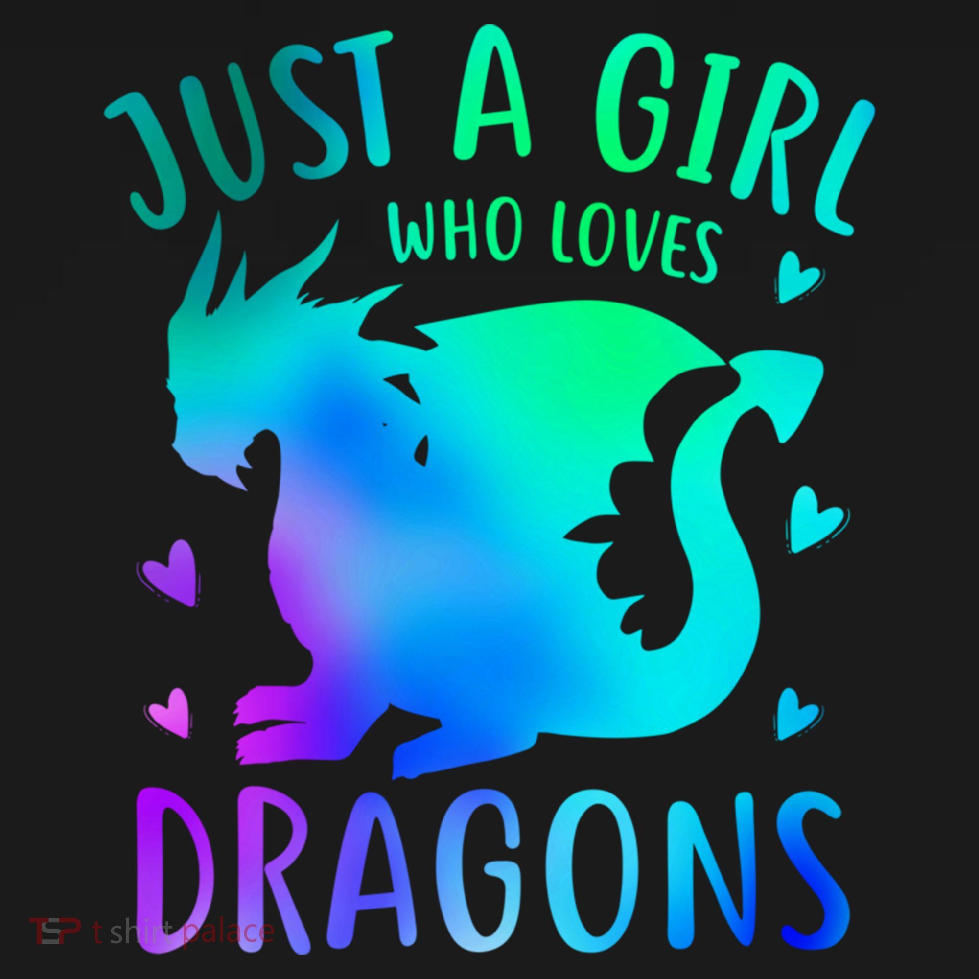 Only A Girl Who Loves Dragons Gift Women's Hoodie