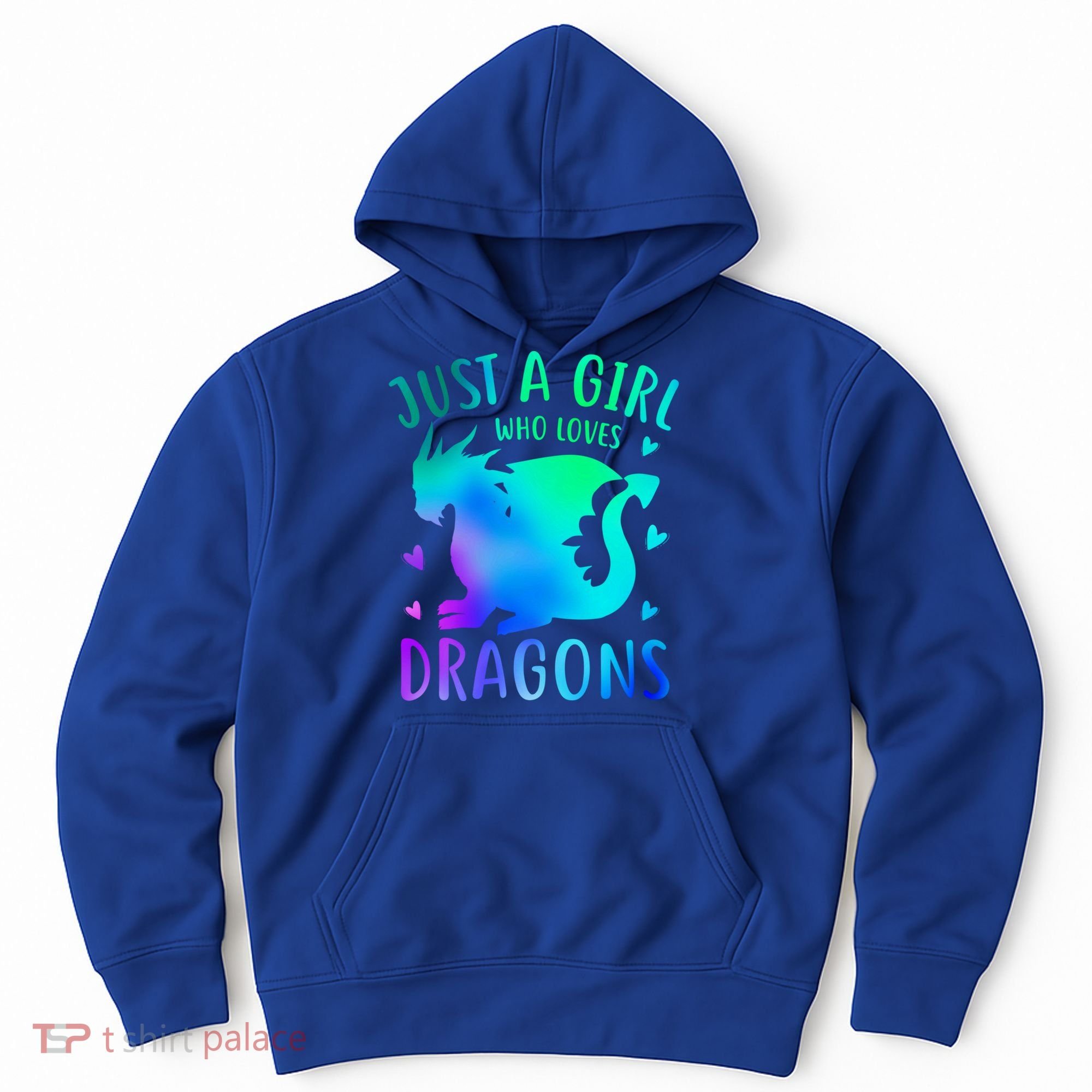 Only A Girl Who Loves Dragons Gift Hoodie