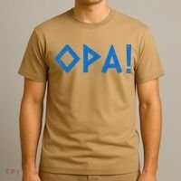 Opa Ancient Greek Pride Greek Flag Funny Greek Party Greece T-Shirt thumb 3