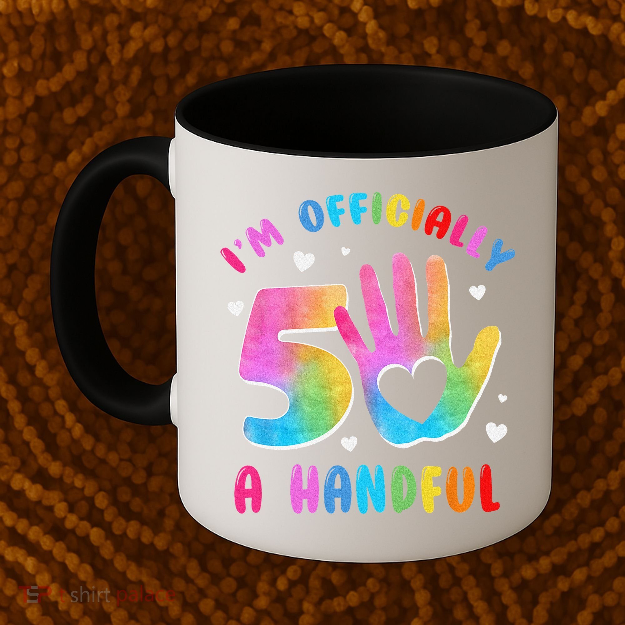 Officially A Handful 5 Im 5 Years Old 5th Birthday Coffee Mug