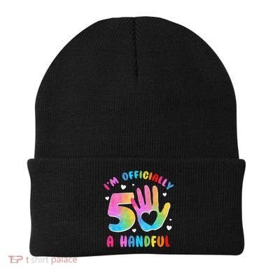 Officially A Handful 5 Im 5 Years Old 5th Birthday Beanie