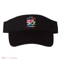 Officially A Handful 5 Im 5 Years Old 5th Birthday Visor thumb 0