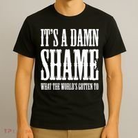 Oliver Anthony Its A Damn Shame What The Worlds Gotten To T-Shirt thumb 3