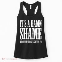 Oliver Anthony Its A Damn Shame What The Worlds Gotten To Women's Tank Top thumb 0