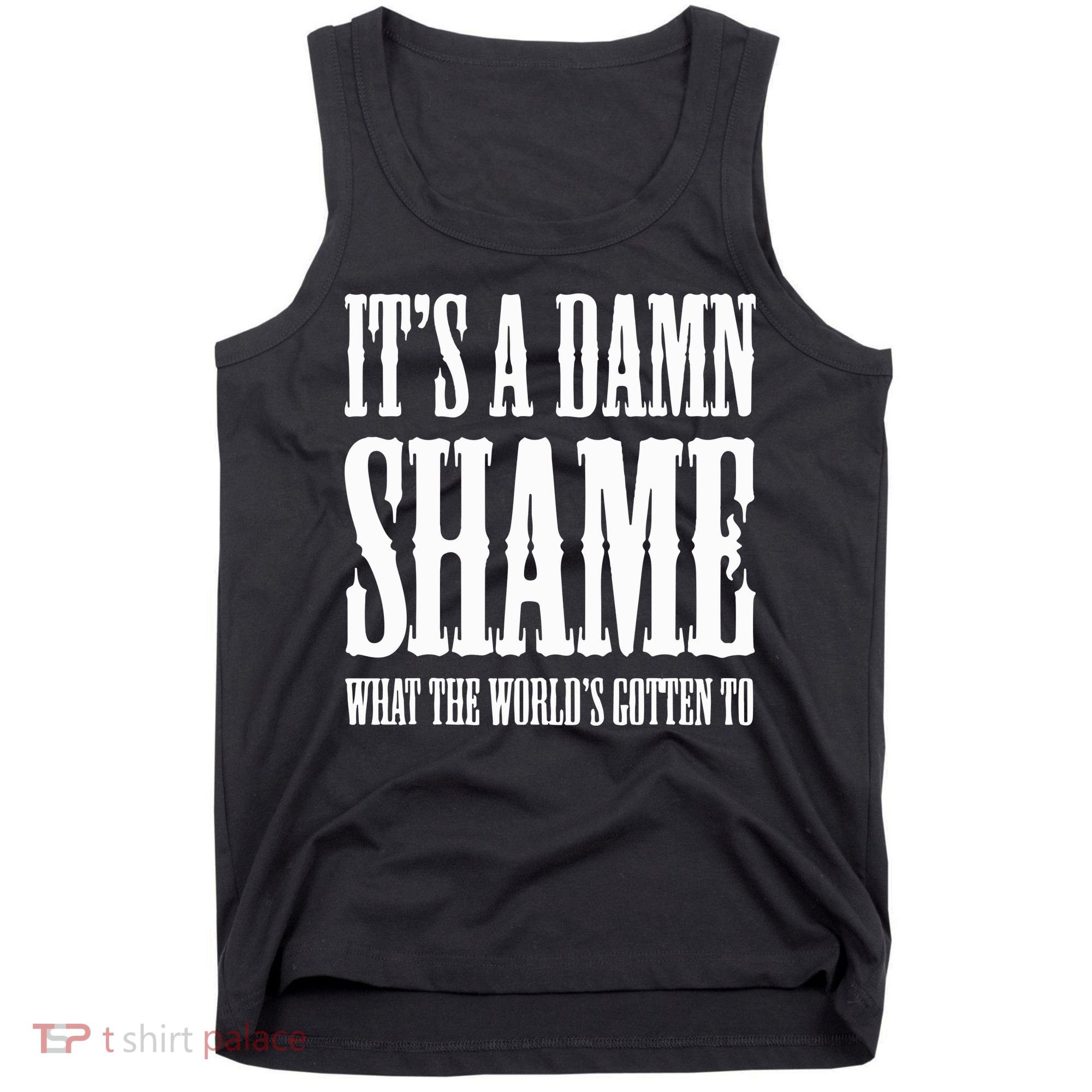 Oliver Anthony Its A Damn Shame What The Worlds Gotten To Tank Top