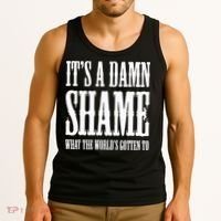 Oliver Anthony Its A Damn Shame What The Worlds Gotten To Tank Top thumb 3