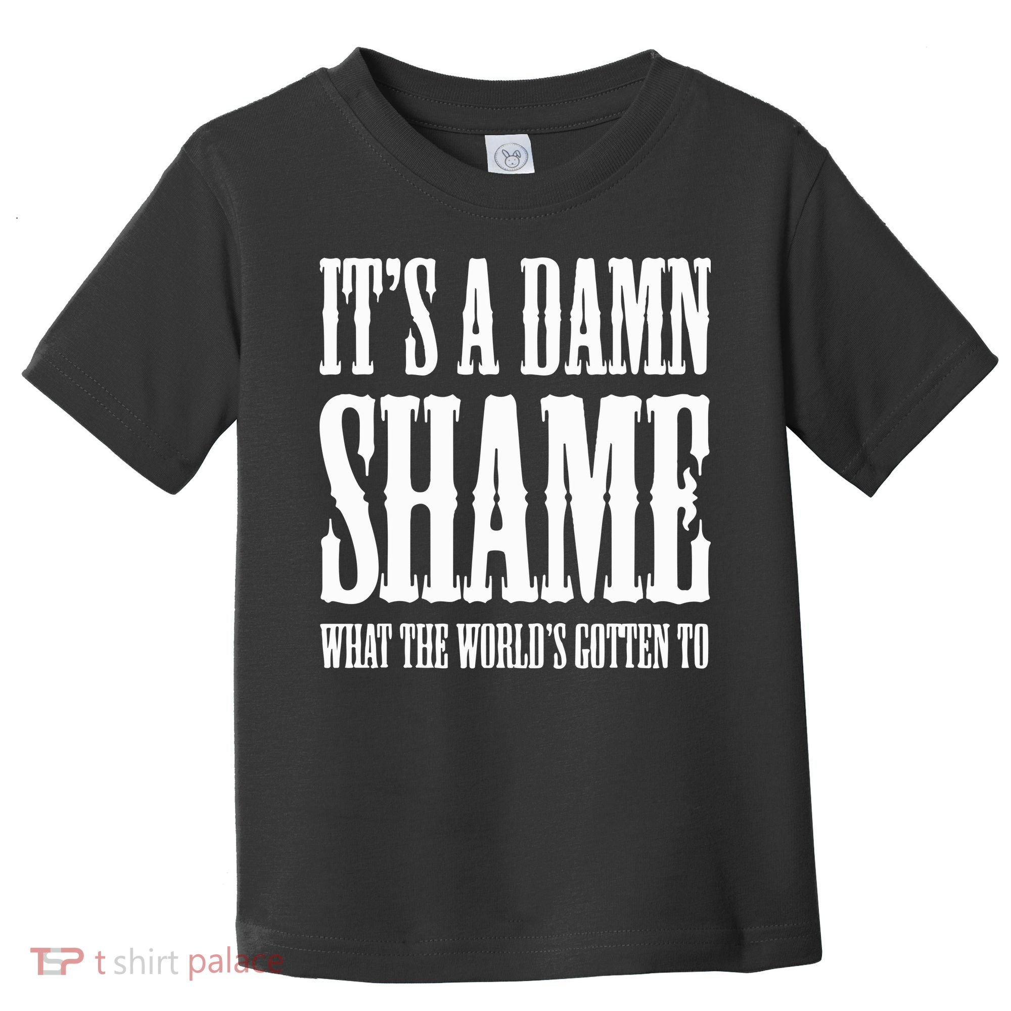 Oliver Anthony Its A Damn Shame What The Worlds Gotten To Toddler T-Shirt