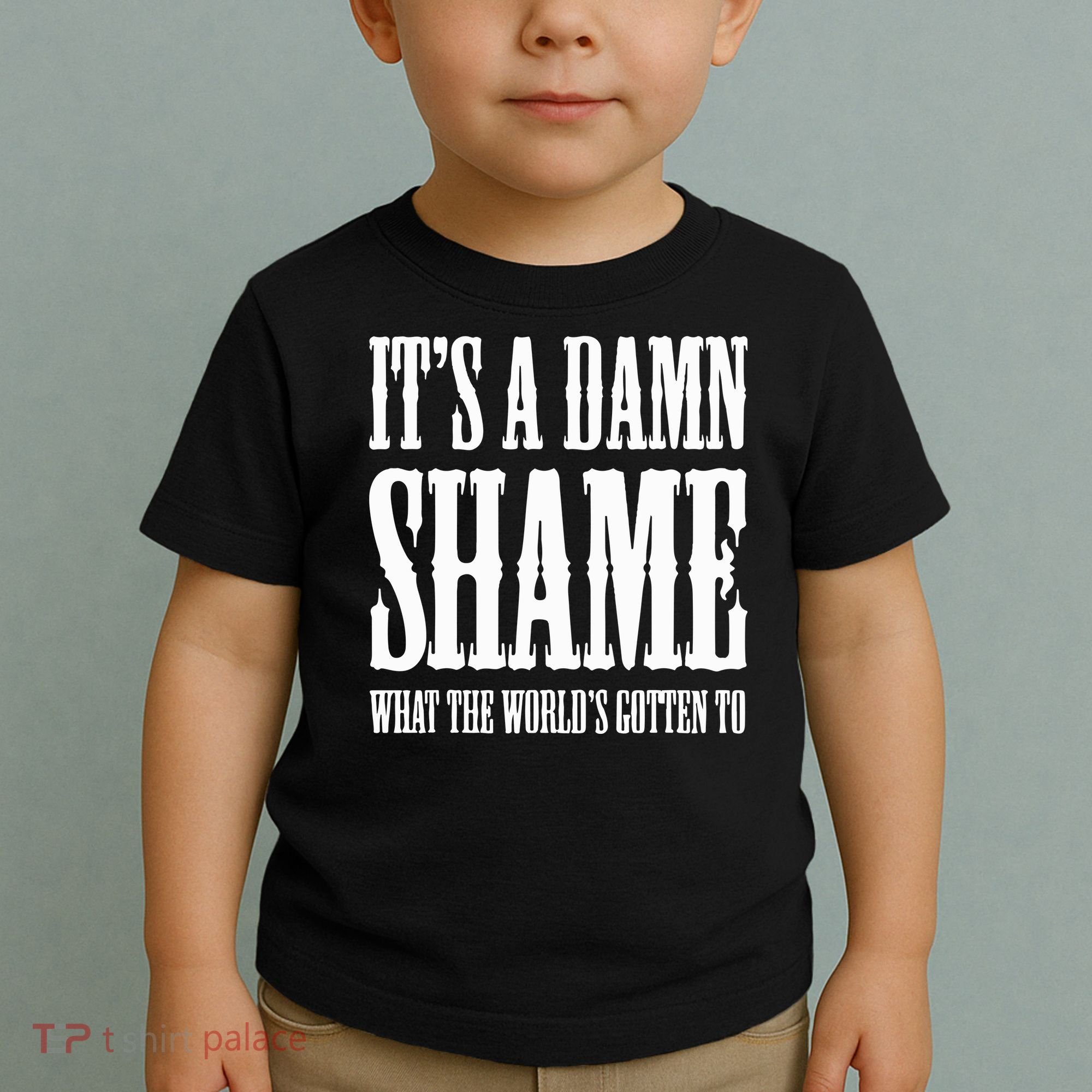 Oliver Anthony Its A Damn Shame What The Worlds Gotten To Toddler T-Shirt