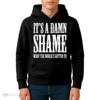 Oliver Anthony Its A Damn Shame What The Worlds Gotten To Kids Hoodie thumb 4