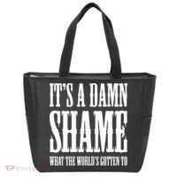 Oliver Anthony Its A Damn Shame What The Worlds Gotten To Tote Bag thumb 0