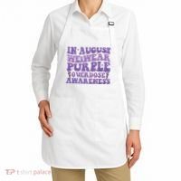 Overdose Awareness In August We Wear Purple Women Apron thumb 2