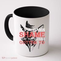 Oliver Anthony Its A Damn Shame What The Worlds Gotten To Coffee Mug thumb 0