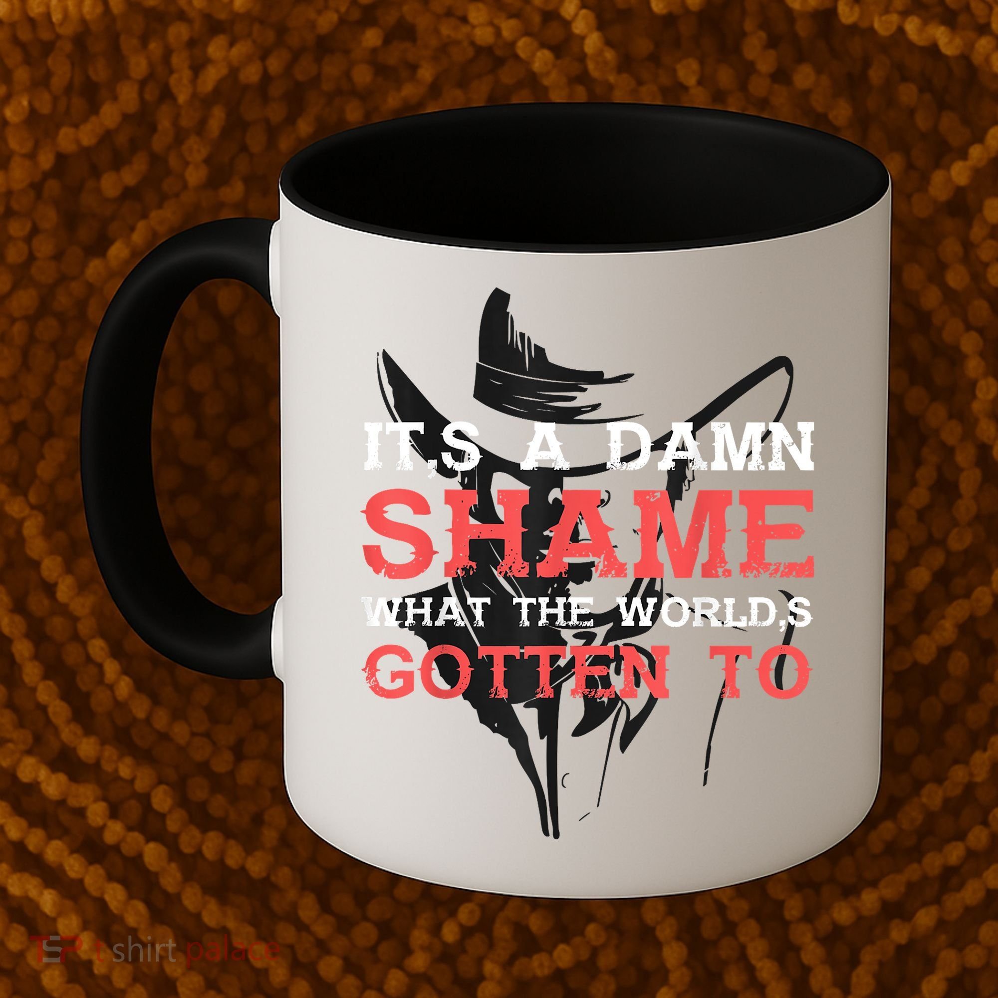 Oliver Anthony Its A Damn Shame What The Worlds Gotten To Coffee Mug