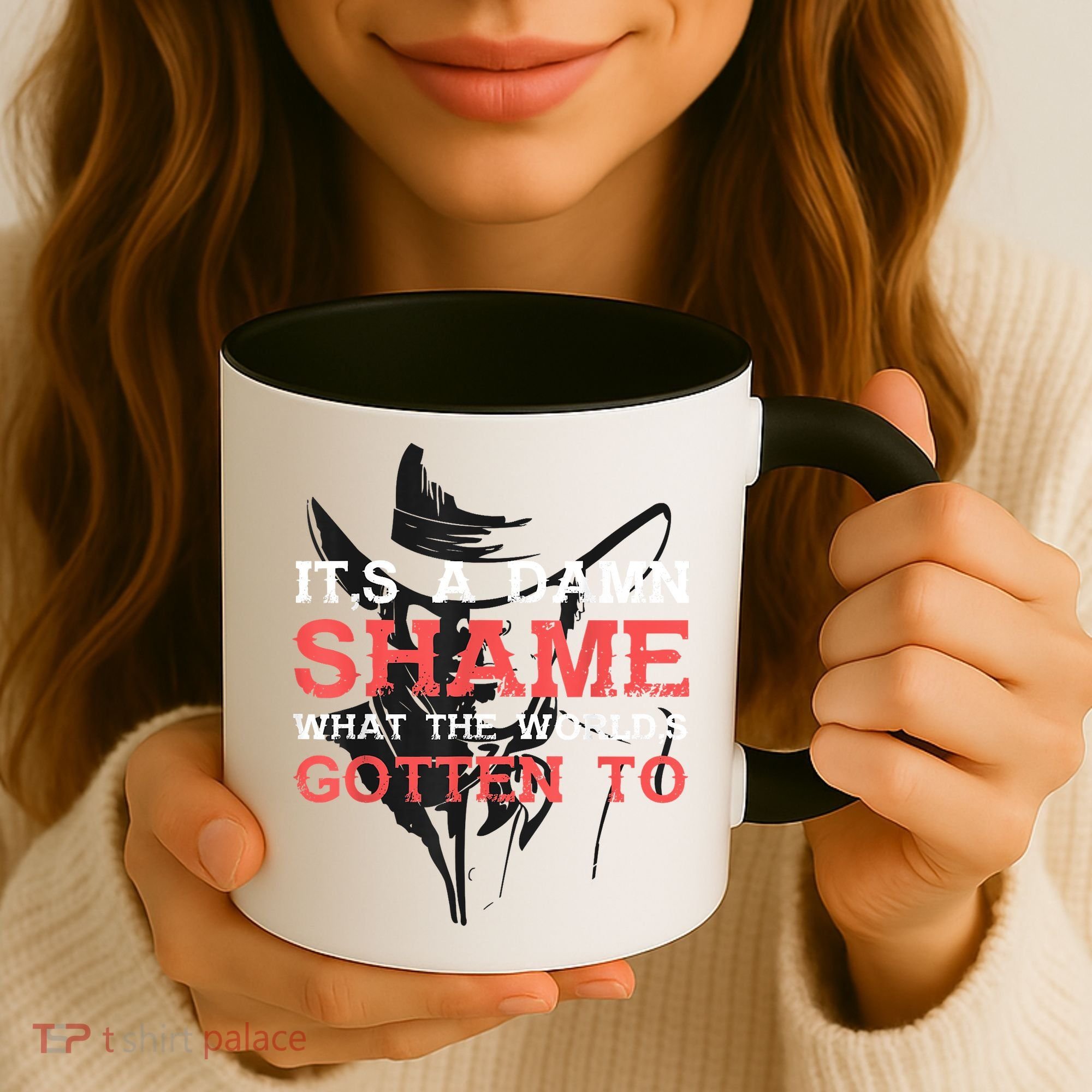 Oliver Anthony Its A Damn Shame What The Worlds Gotten To Coffee Mug