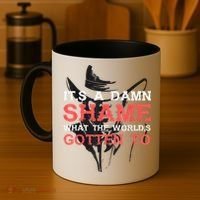 Oliver Anthony Its A Damn Shame What The Worlds Gotten To Coffee Mug thumb 4