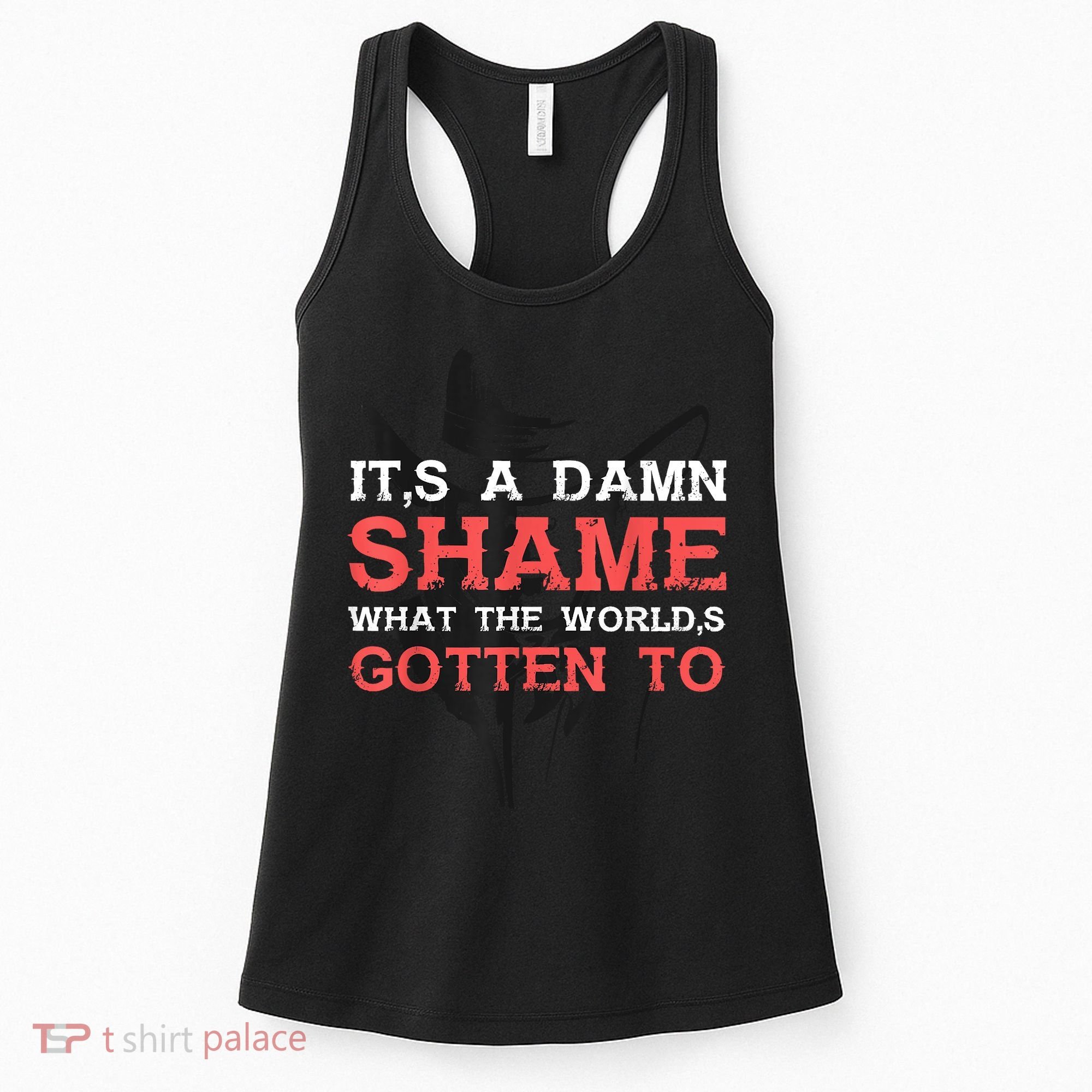 Oliver Anthony Its A Damn Shame What The Worlds Gotten To Women's Tank Top