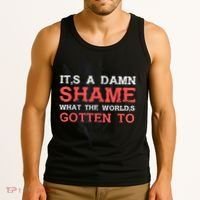 Oliver Anthony Its A Damn Shame What The Worlds Gotten To Tank Top thumb 3