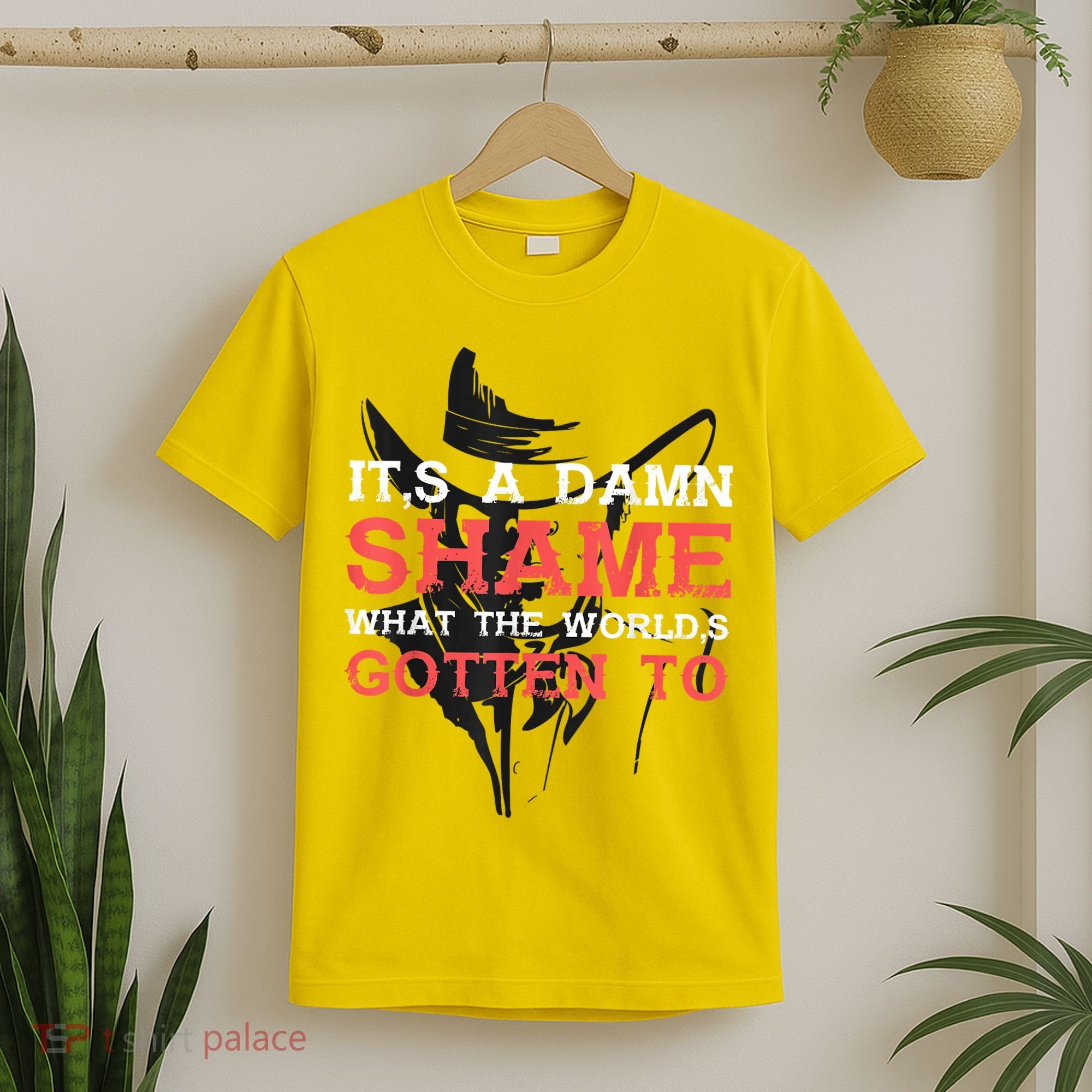Oliver Anthony Its A Damn Shame What The Worlds Gotten To T-Shirt