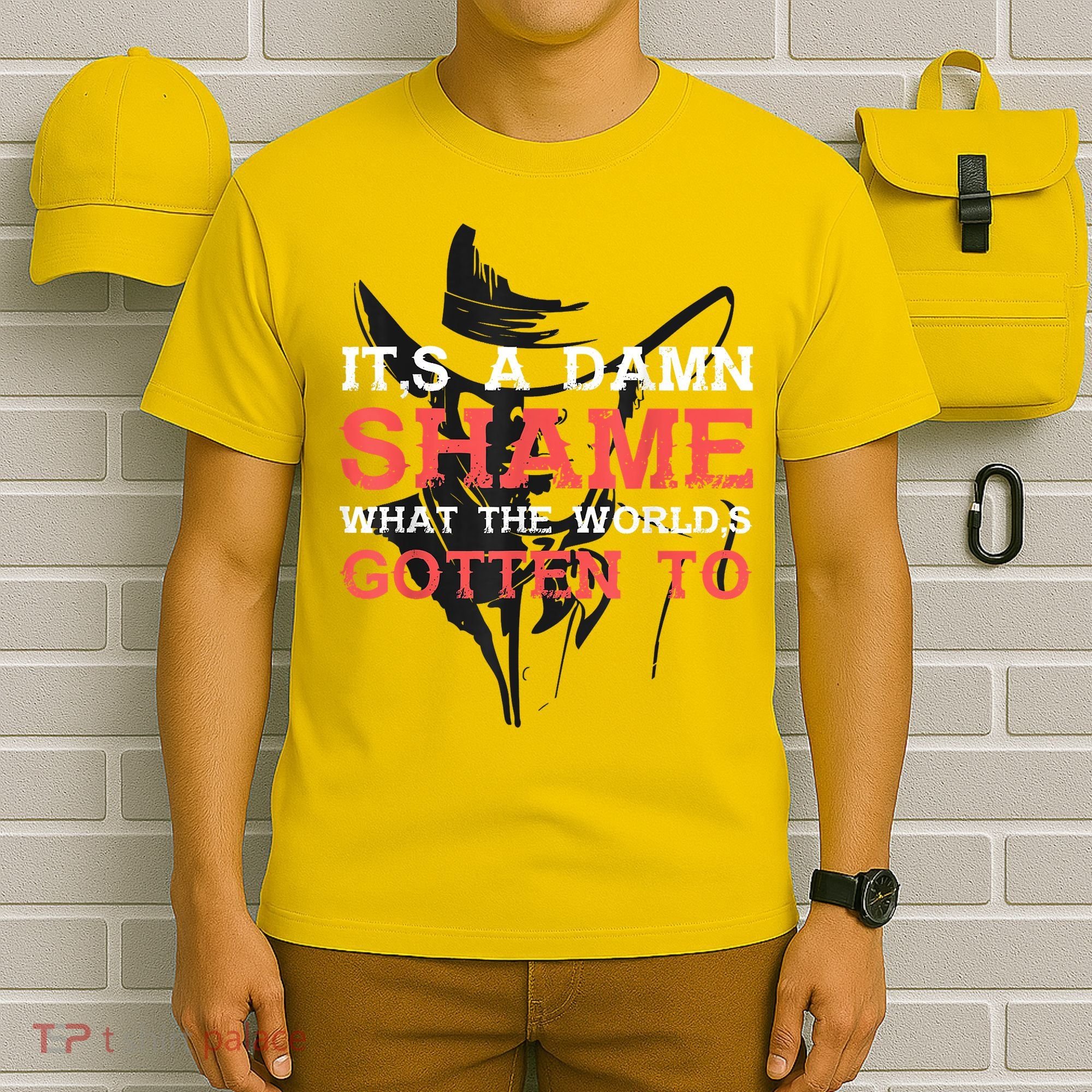 Oliver Anthony Its A Damn Shame What The Worlds Gotten To T-Shirt