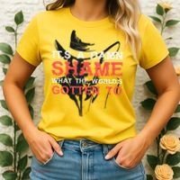 Oliver Anthony Its A Damn Shame What The Worlds Gotten To Women's T-Shirt thumb 2