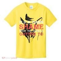 Oliver Anthony Its A Damn Shame What The Worlds Gotten To Kids T-Shirt thumb 0