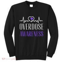 Overdose Awareness I Wear Purple For My Son for Overdose Sweatshirt thumb 0