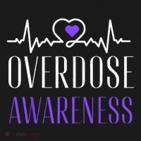 Overdose Awareness I Wear Purple For My Son for Overdose Sweatshirt thumb 3