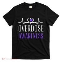 Overdose Awareness I Wear Purple For My Son for Overdose T-Shirt thumb 0