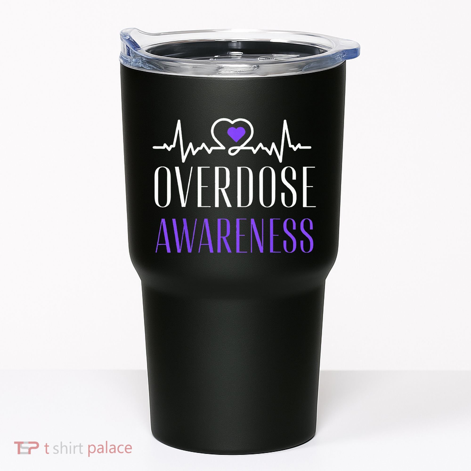 Overdose Awareness I Wear Purple For My Son for Overdose Tumbler
