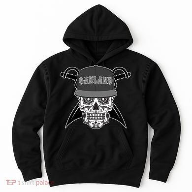 Oakland Day of The Dead Sugar Skull Hoodie