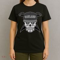 Oakland Day of The Dead Sugar Skull T-Shirt thumb 4