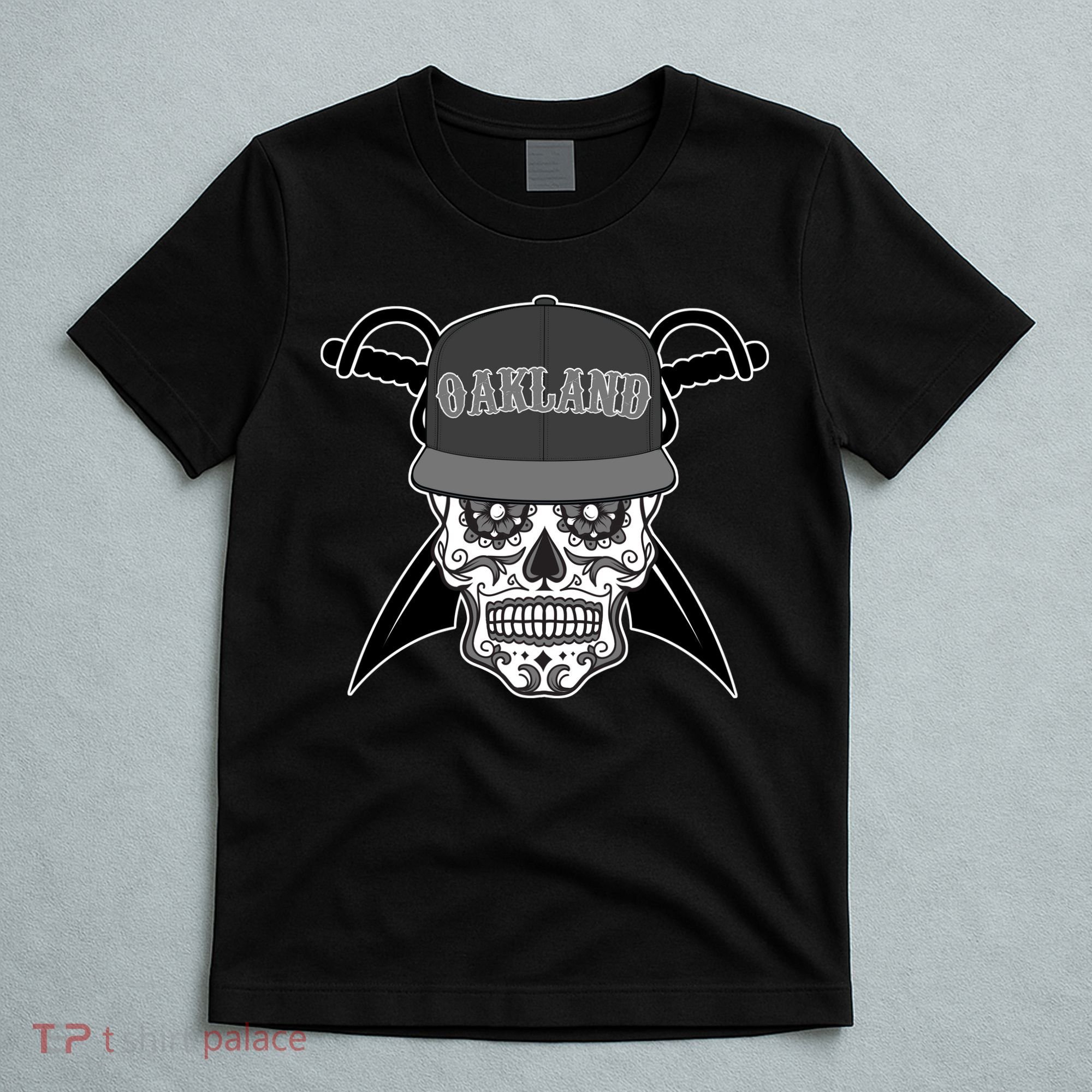 Oakland Day of The Dead Sugar Skull T-Shirt