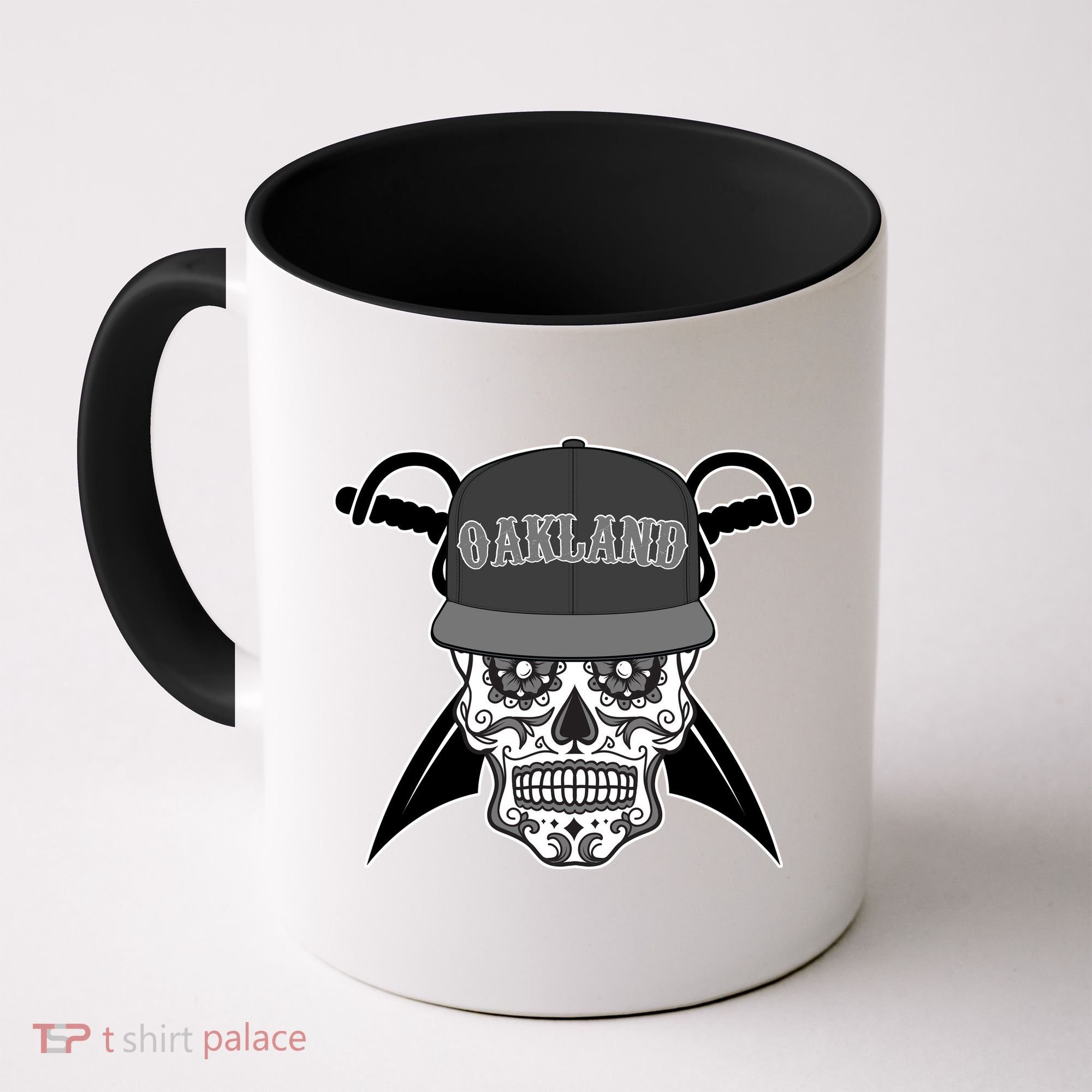 Oakland Day of The Dead Sugar Skull Coffee Mug