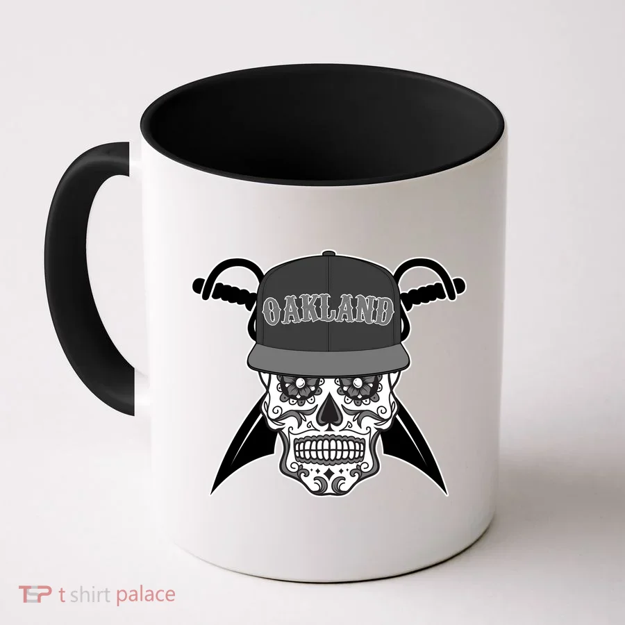 Oakland Day of The Dead Sugar Skull Coffee Mug