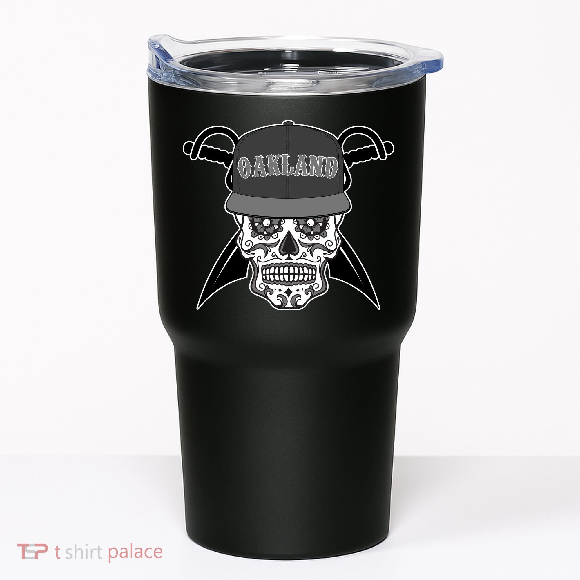Oakland Day of The Dead Sugar Skull Tumbler