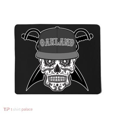 Oakland Day of The Dead Sugar Skull Mousepad