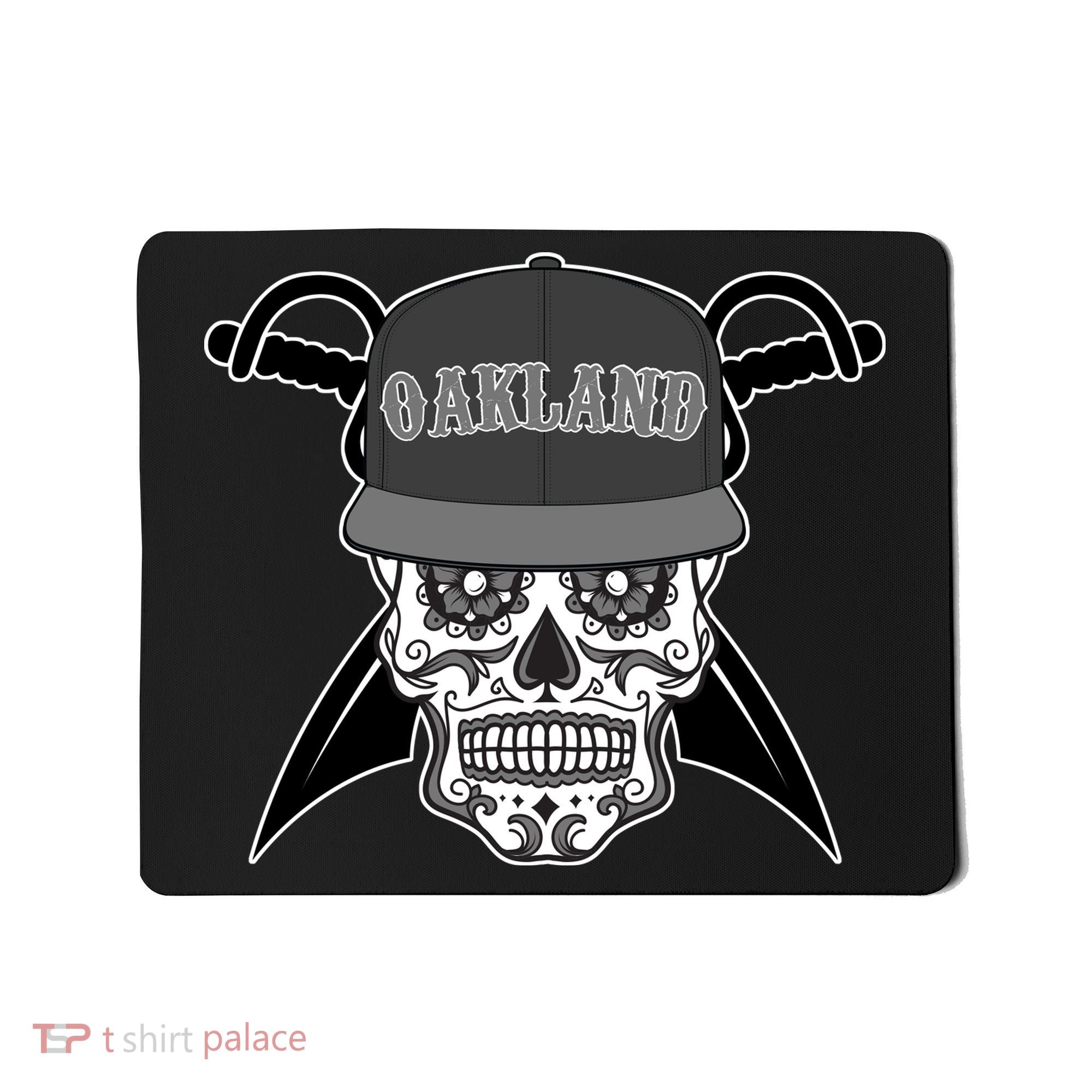 Oakland Day of The Dead Sugar Skull Mousepad