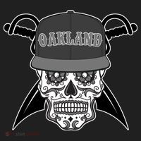 Oakland Day of The Dead Sugar Skull Hat thumb 2