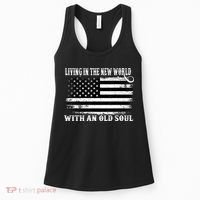 Oliver Anthony Livin In The New World With An Old Soul Women's Tank Top thumb 0