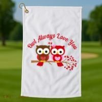Owl Always Love You Golf Towel thumb 1