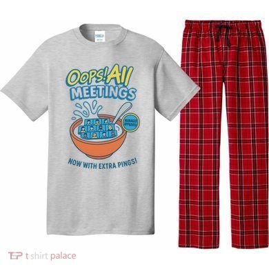 Oops! All Meetings Pajama Set