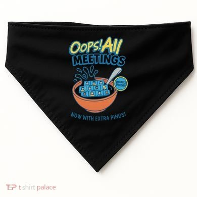 Oops! All Meetings USA-Made Doggie Bandana
