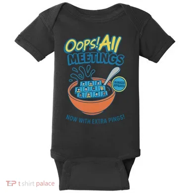 Oops! All Meetings Baby Bodysuit