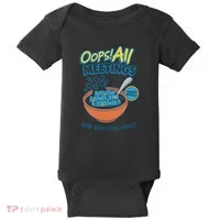 Oops! All Meetings Baby Bodysuit thumb 0
