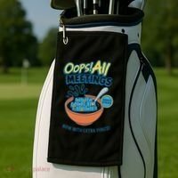 Oops! All Meetings Golf Towel thumb 2